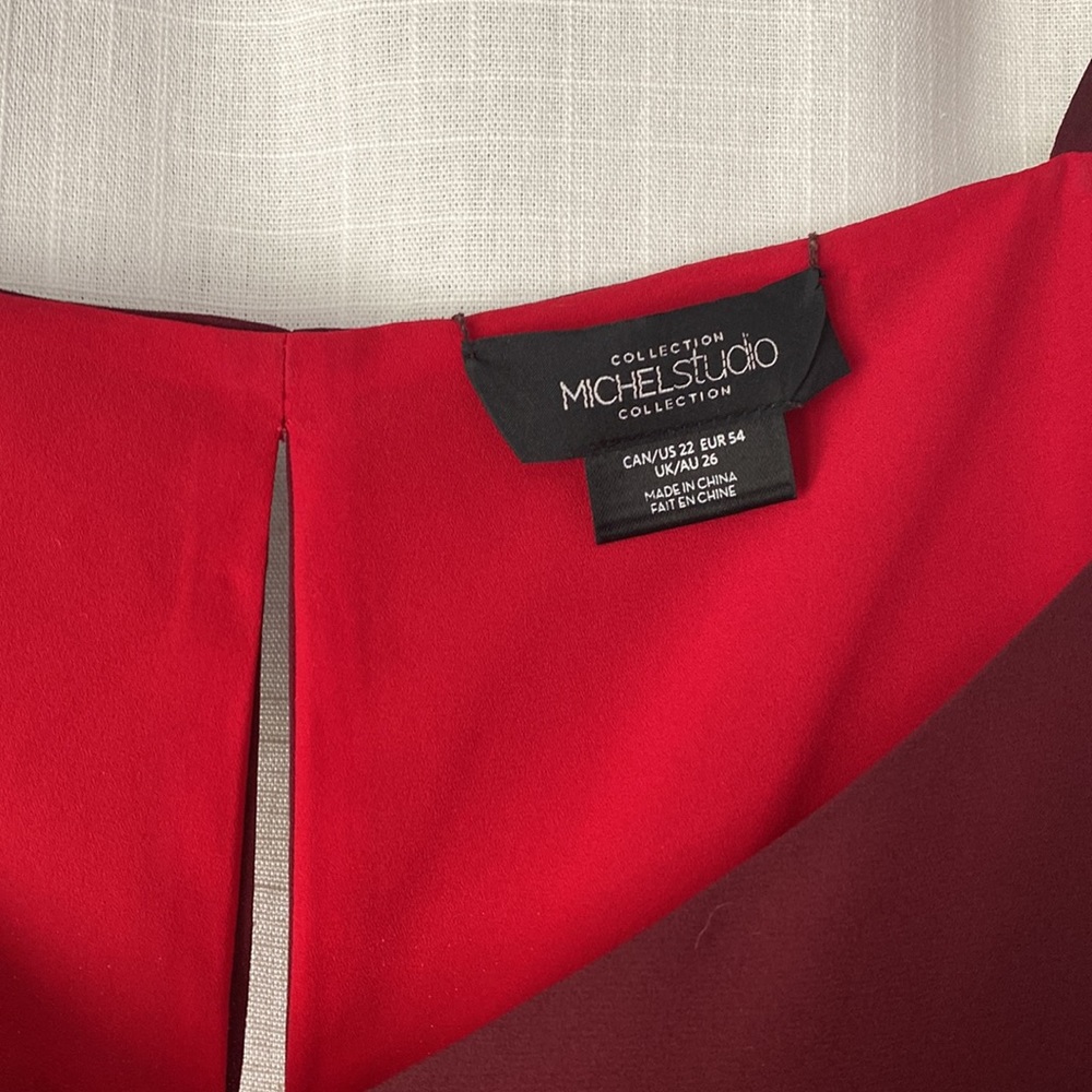 Reversible blouse with straps. - Picture 3 of 4